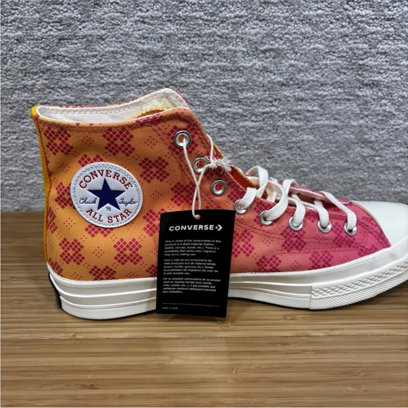 Converse Chuck 70 Hi Doraemon Habanero Gold A15790C Men's 10 Limited Edition - Picture 8 of 8